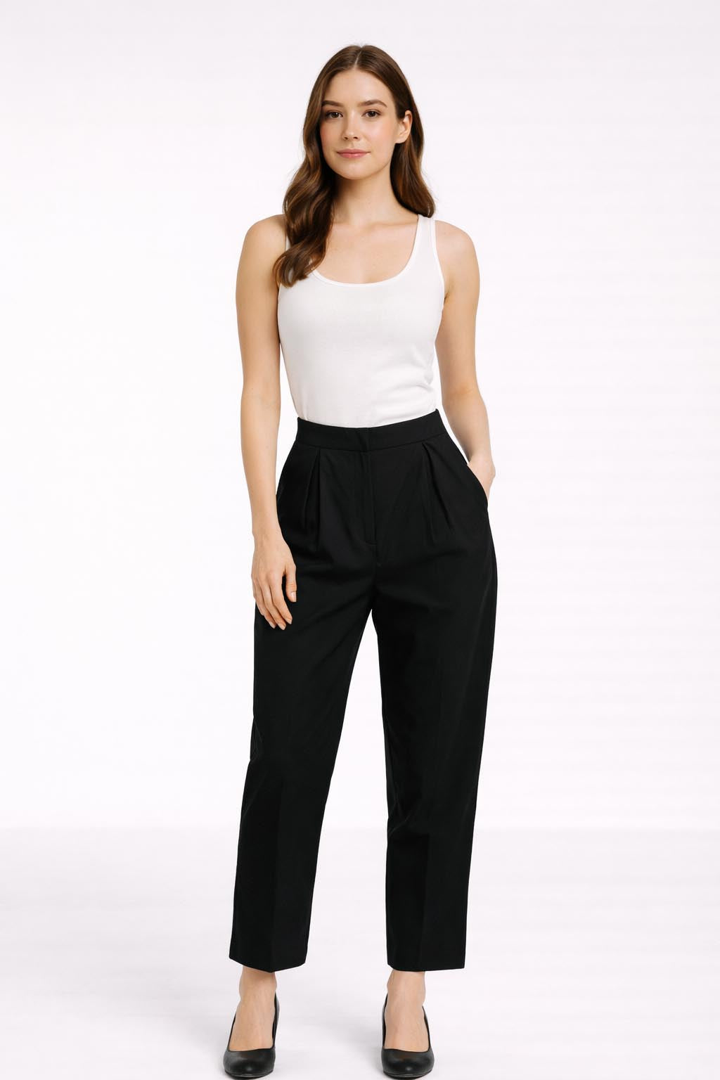 Black Color Girls & Women Cotton Shitting Pants