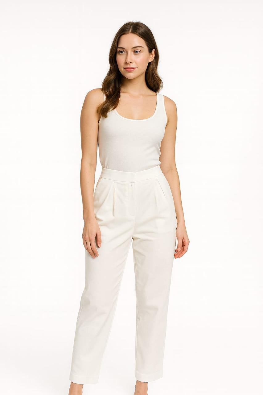 White Color Girls & Women Cotton Shitting Pants