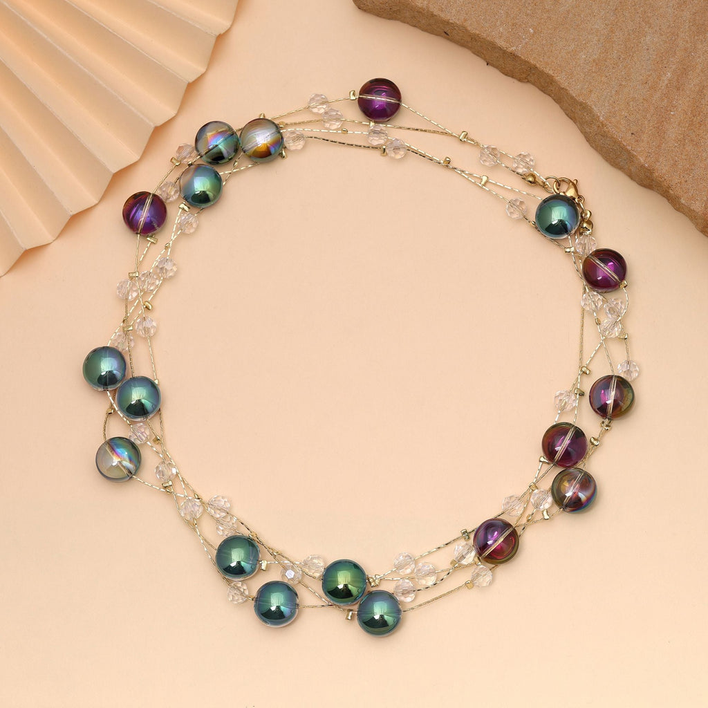 Multi Color Beaded Mala with Traditional Handmade Design
