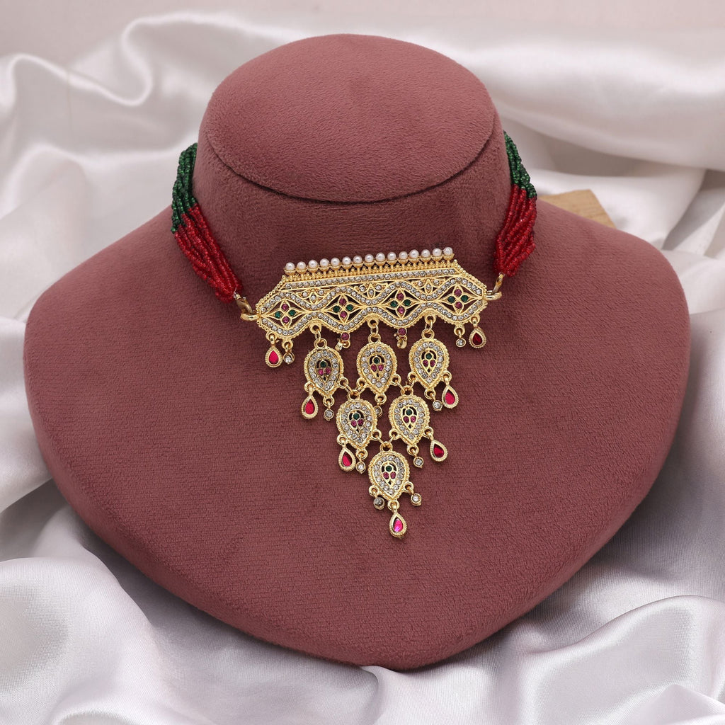 Multi Color Rajasthani Rajputi Rani Haar