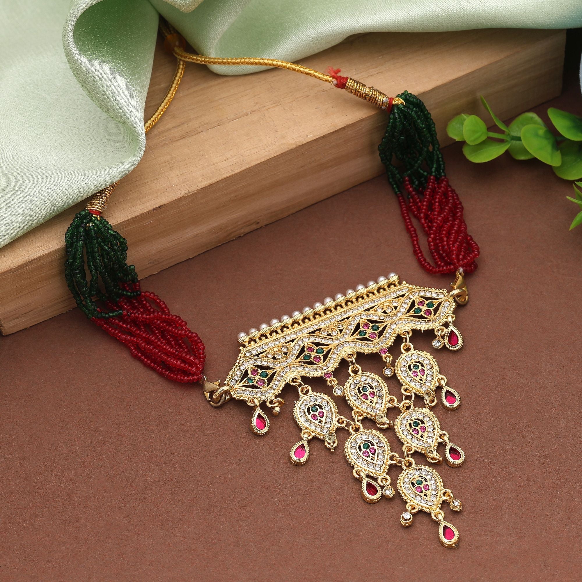 Multi Color Rajasthani Rajputi Rani Haar