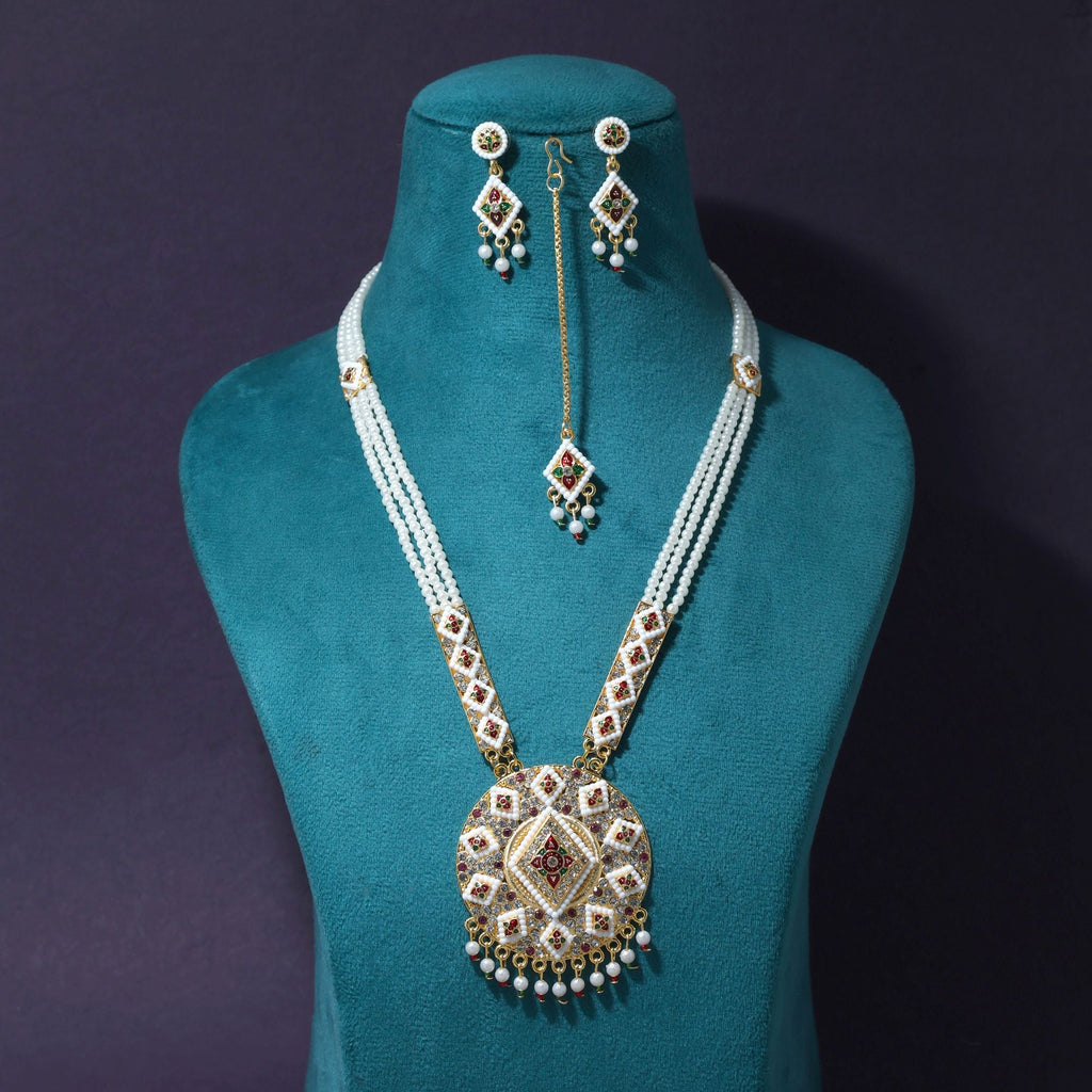 Multi Color Rajputi Traditional Rani Haar