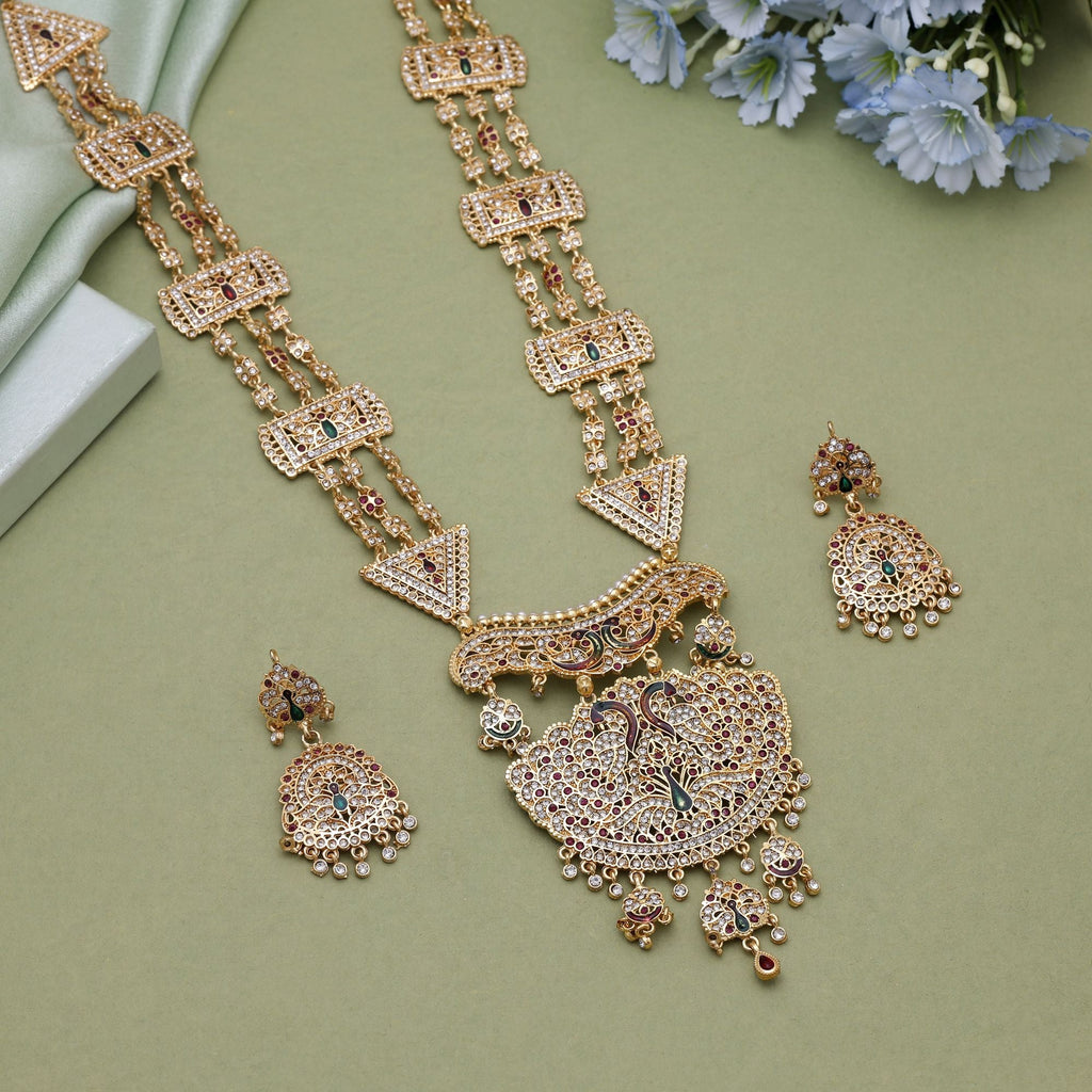 Multicolor Festive Rajputi Rani Haar