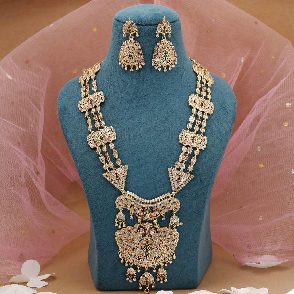 Multicolor Festive Rajputi Rani Haar