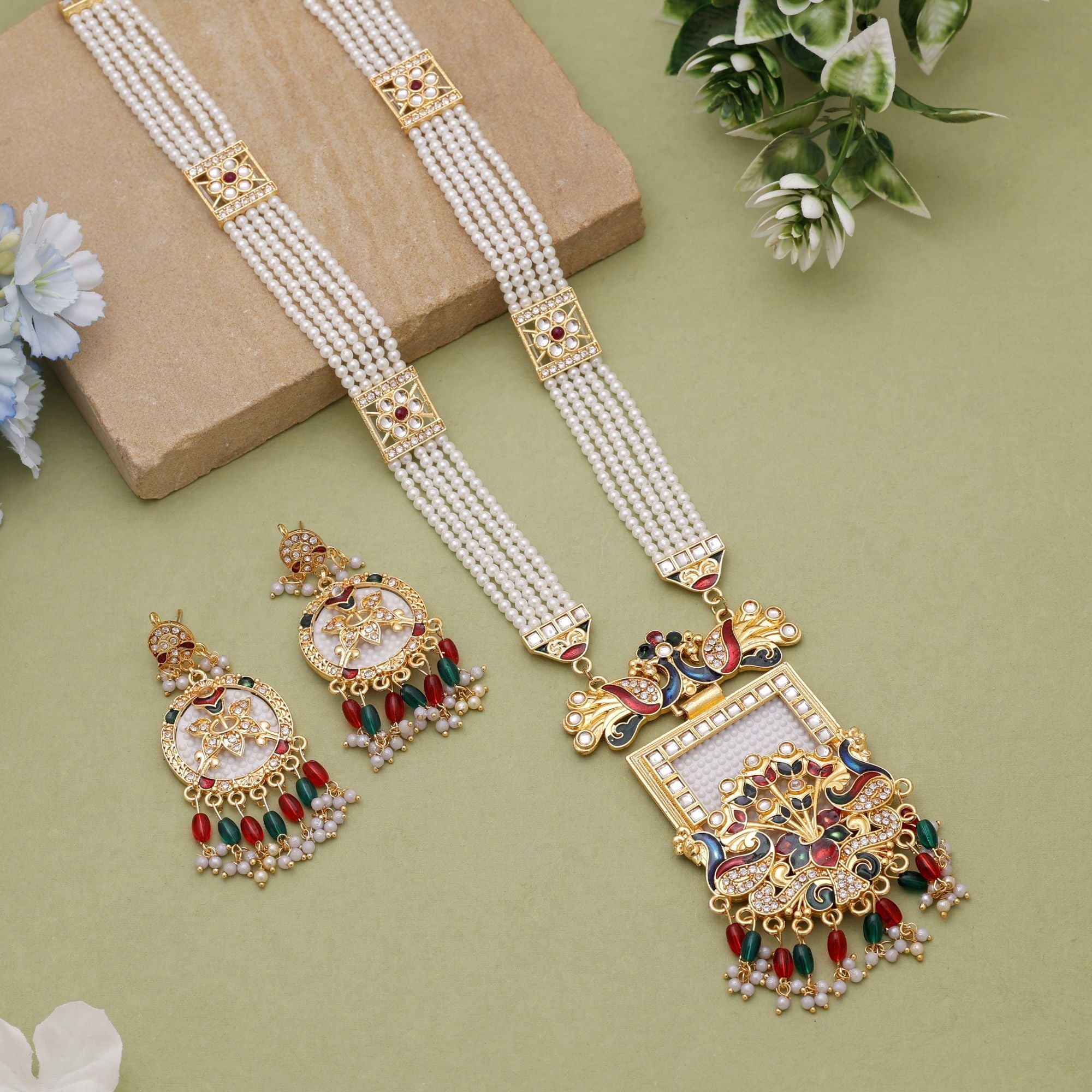 Multicolor Royal Rajputi Rani Haar