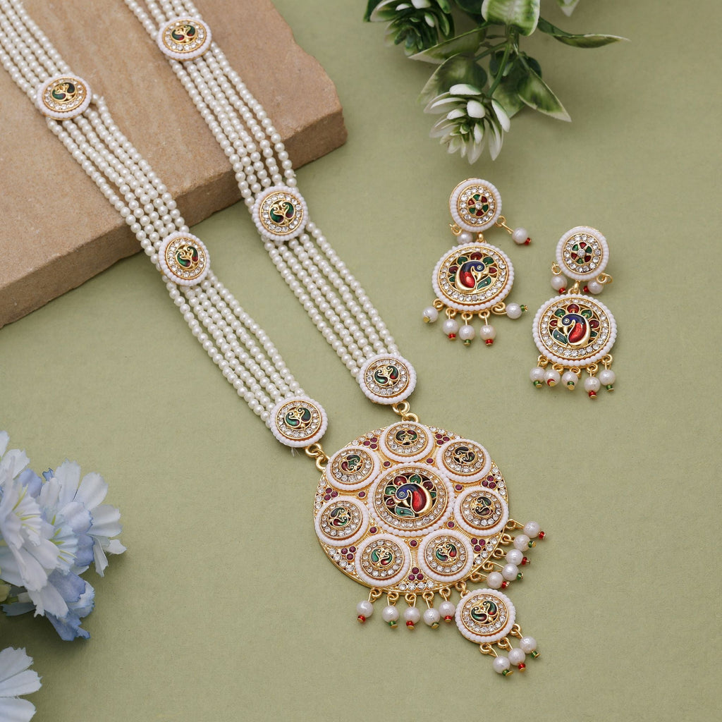 Multicolor Wedding Rajputi Rani Haar