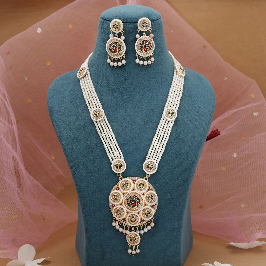 Multicolor Wedding Rajputi Rani Haar