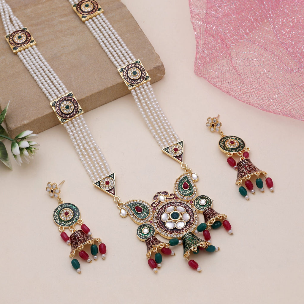 Multicolor Royal Rajputi Rani Haar