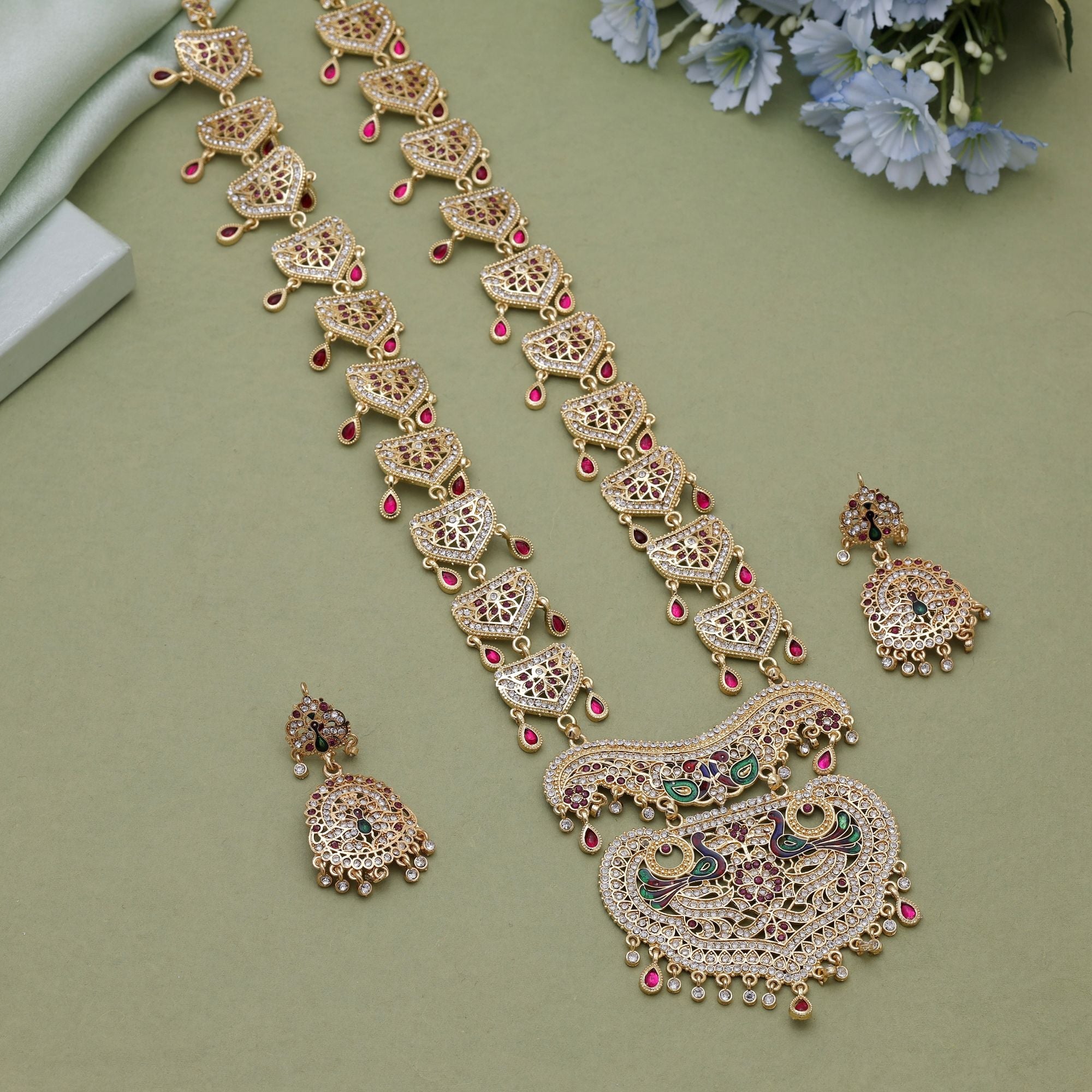 Multicolor Cultural Rajputi Rani Haar