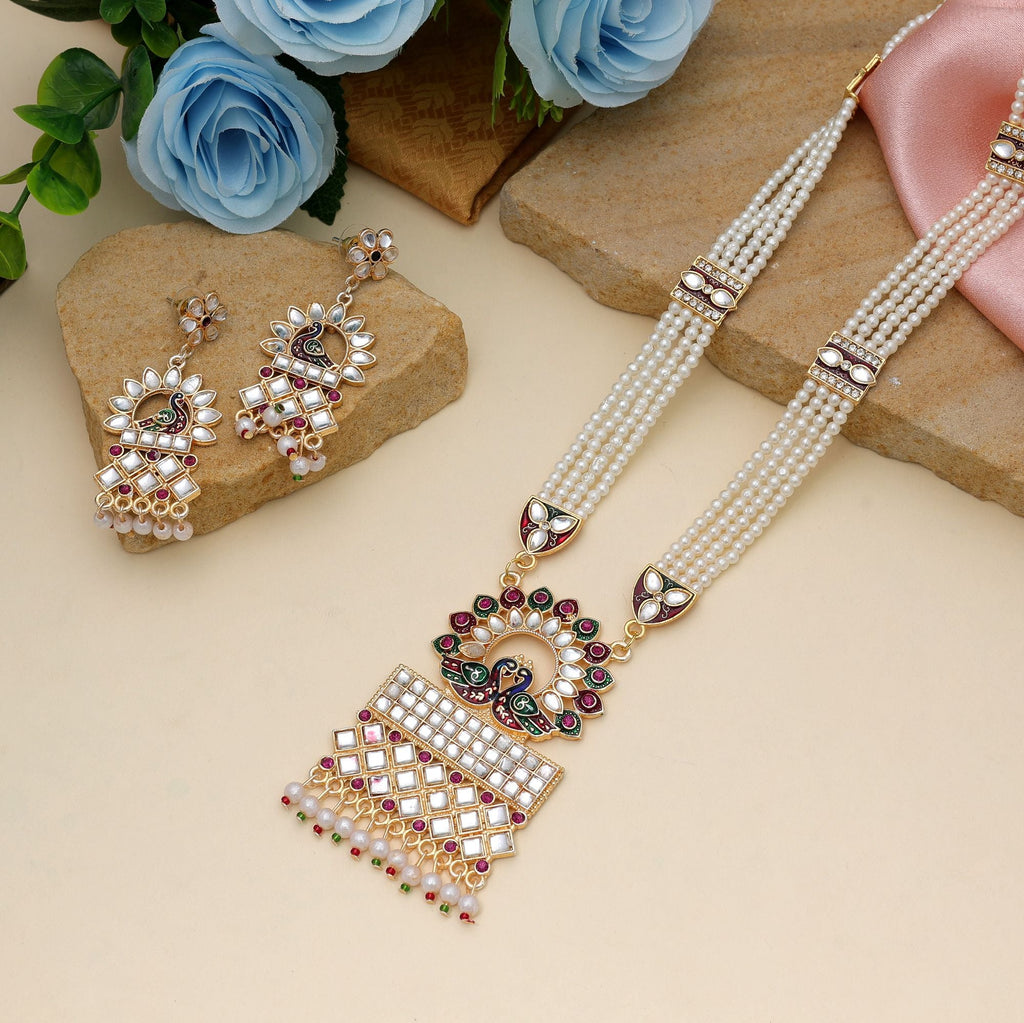 Vibrant Multi Color Rajputi Rani Haar
