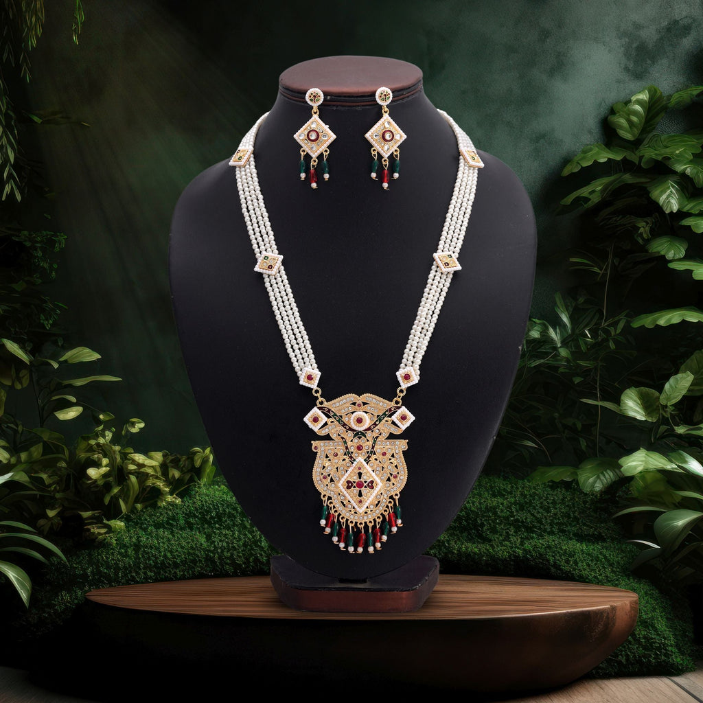 Festive Multi Color Rani Haar