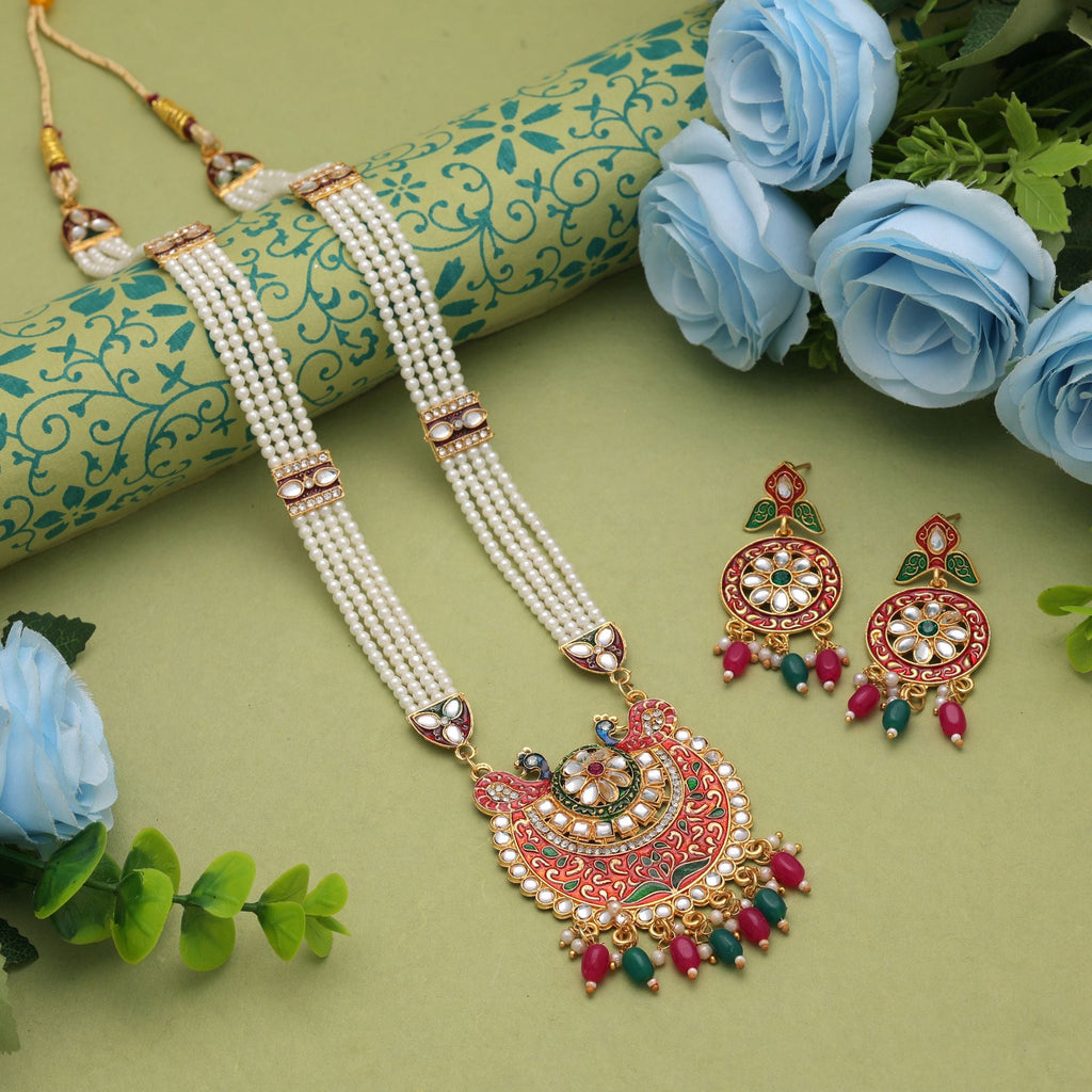 Regal Multi Color Rani Haar