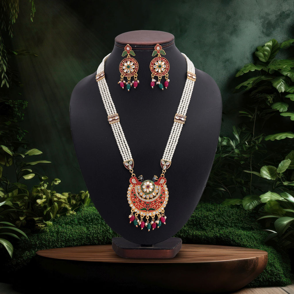 Regal Multi Color Rani Haar