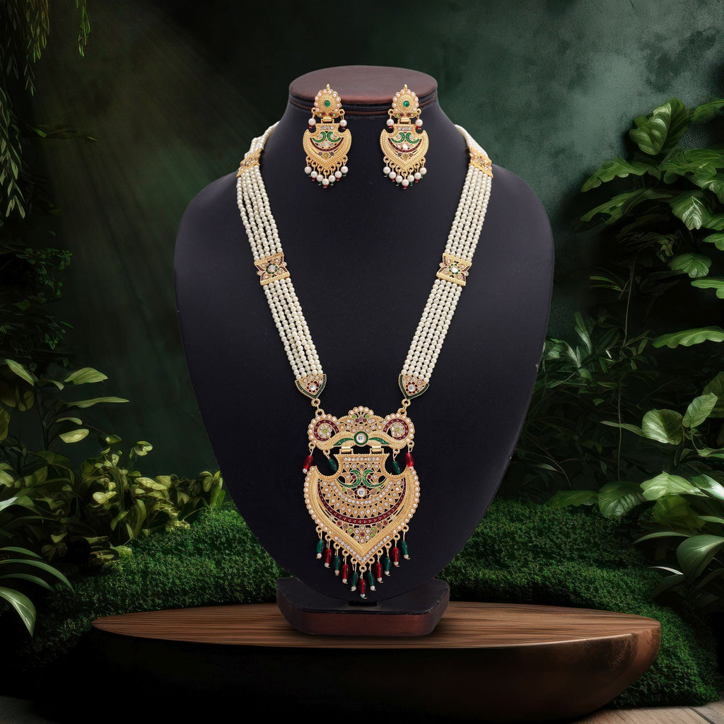 Elegant Multi Color Rani Haar