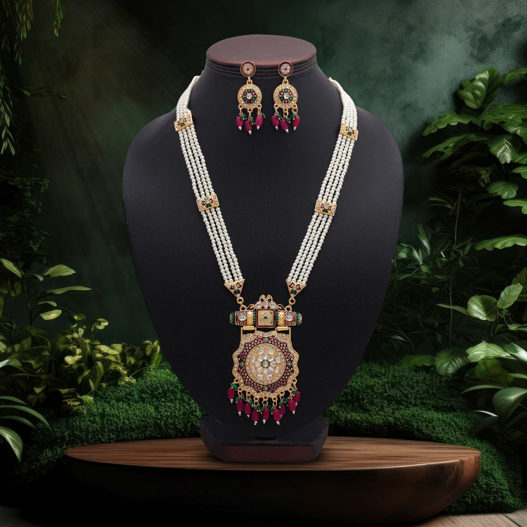 Luxury Multi Color Rani Haar