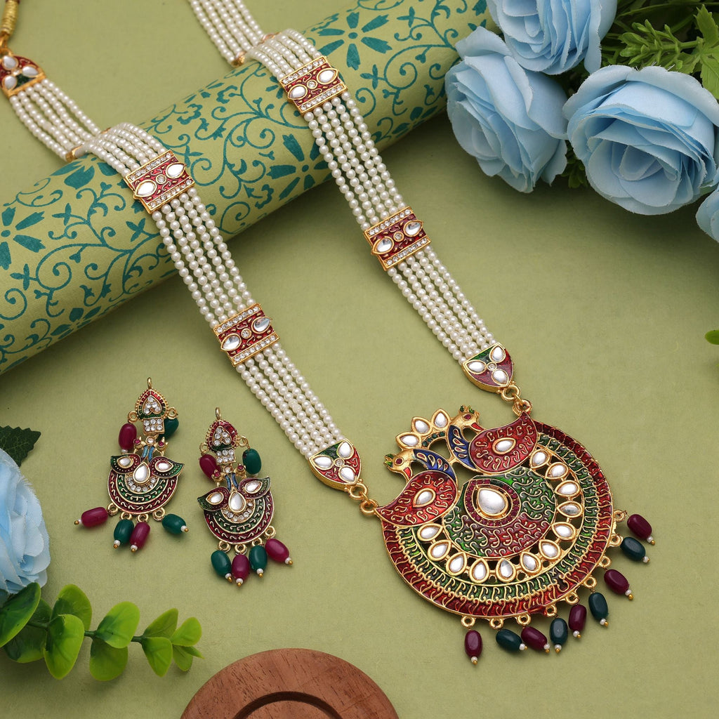 Stylish Multi Color Rani Haar