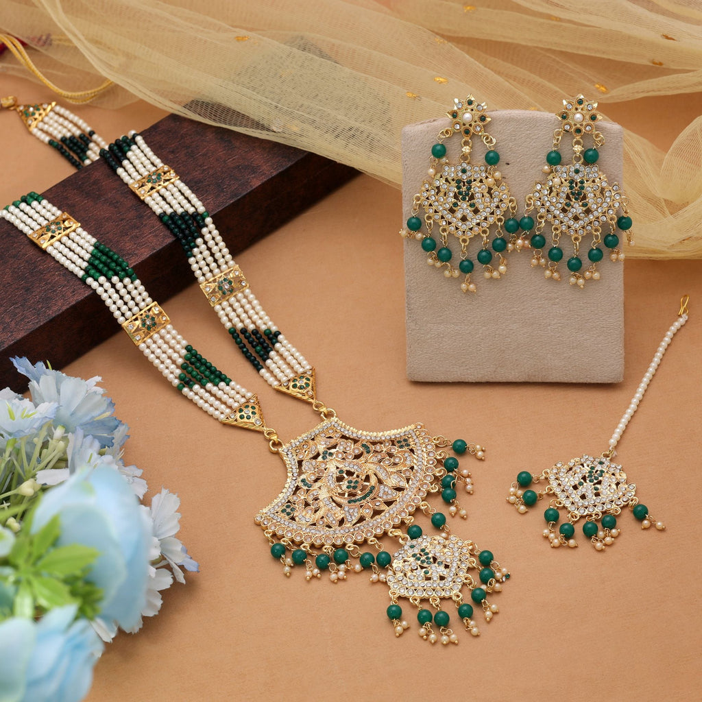 Traditional Green Rani Haar