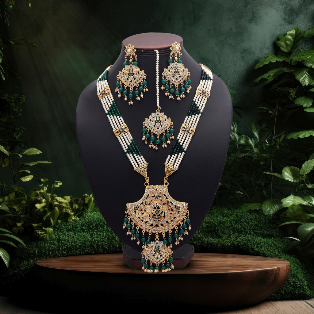 Traditional Green Rani Haar
