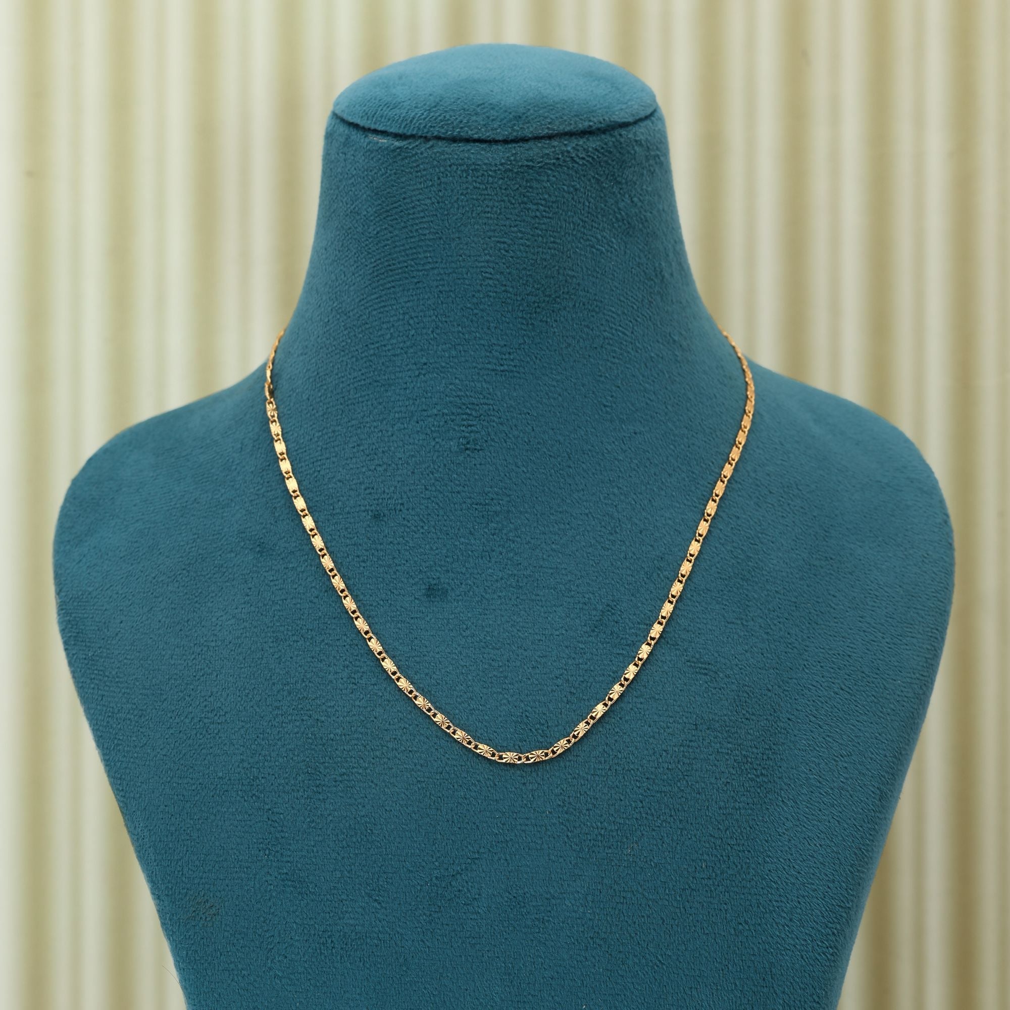Gold Color Fashion Chain Necklace