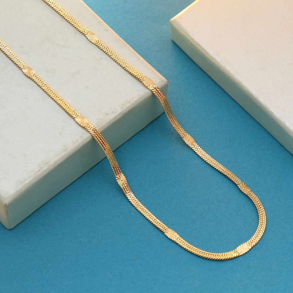 Gold Classic Fashion Chain Necklace