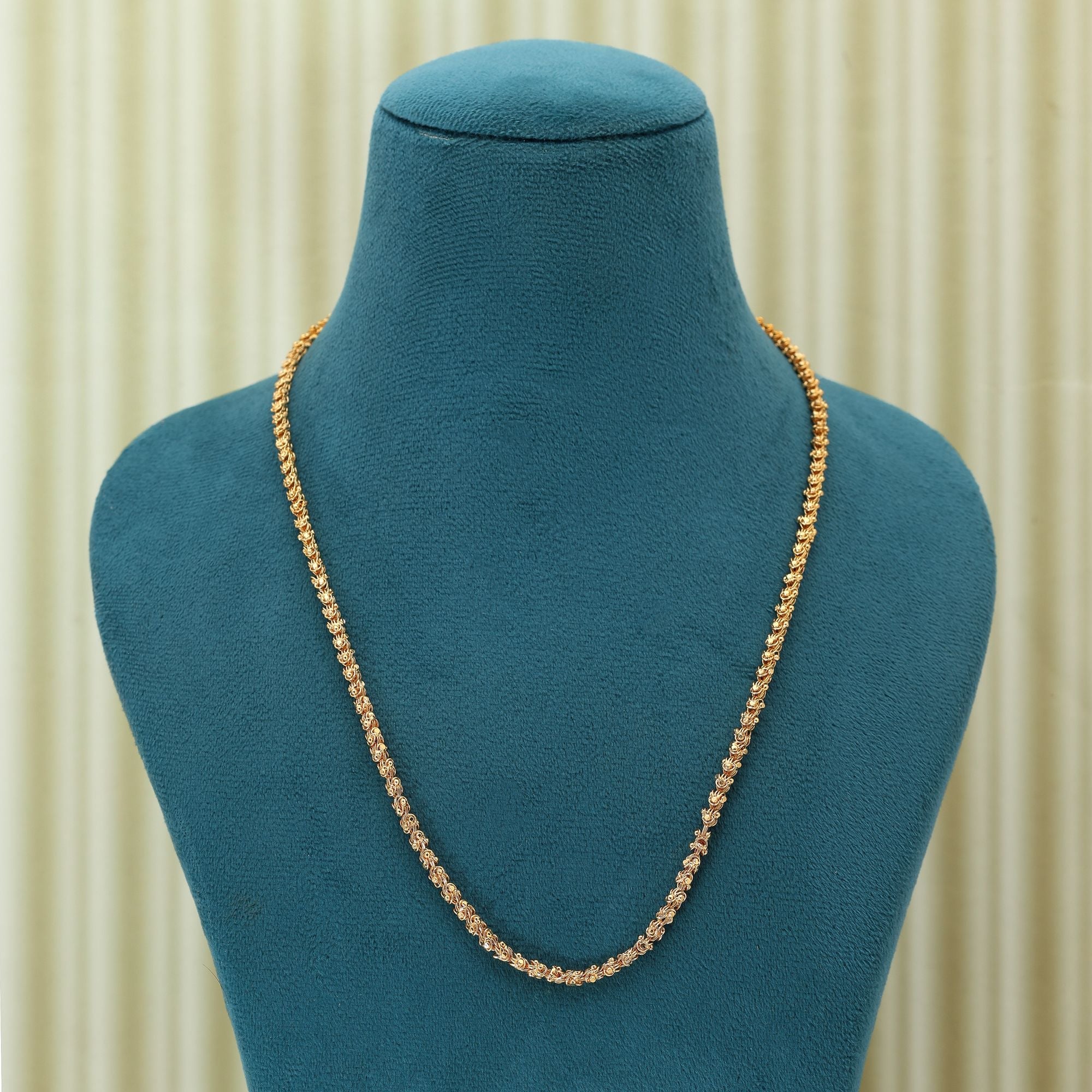 Gold Traditional Fashion Chain Necklace
