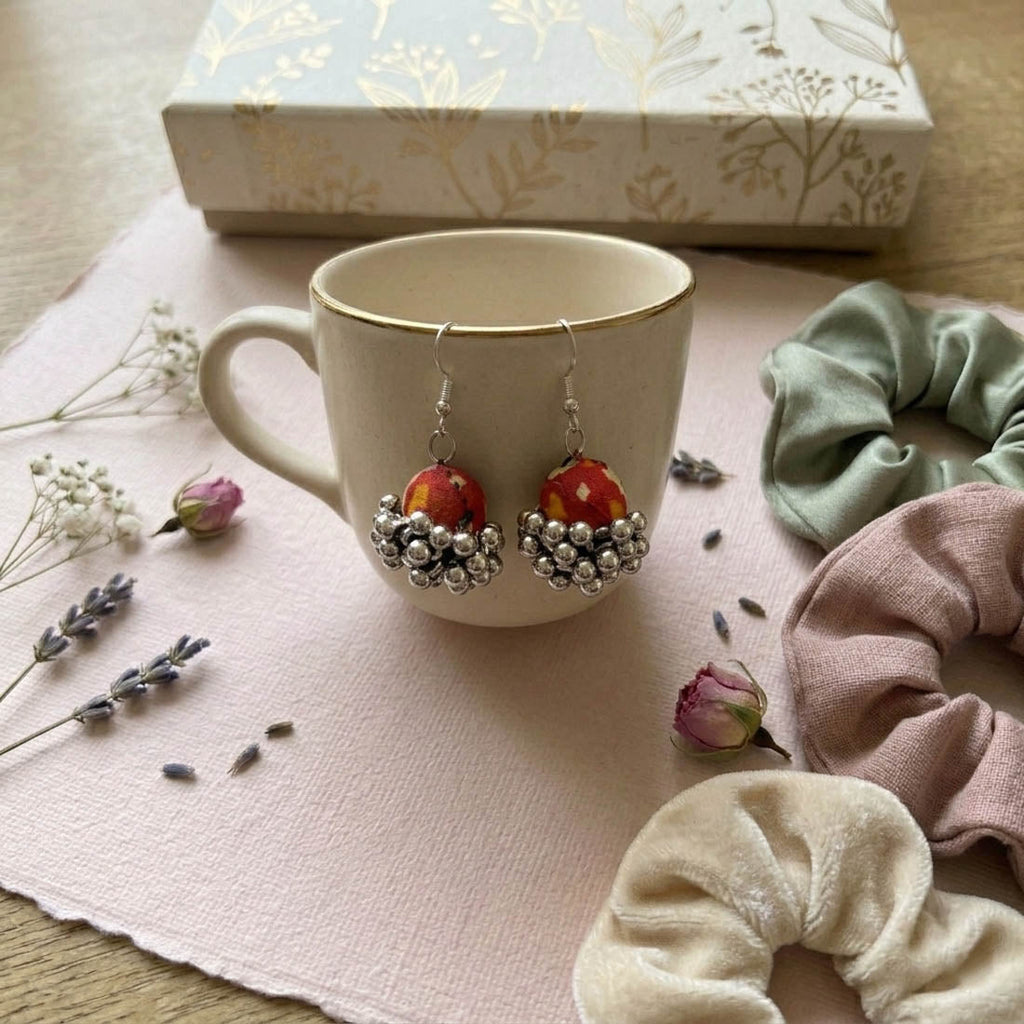 Multi Color Handcraft Earrings Designer Festive Traditional Statement Jewelry Collection Design
