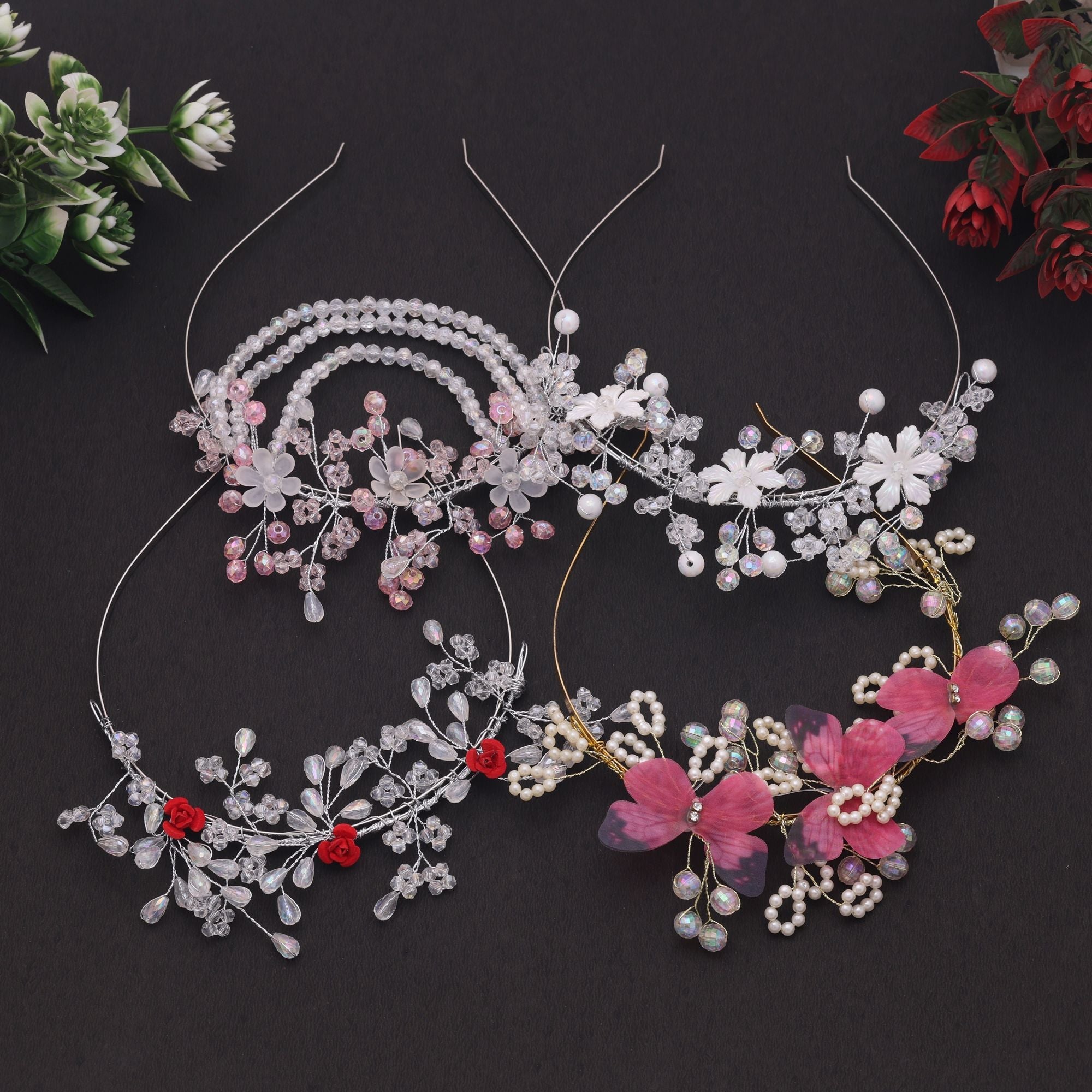 Assorted Hair Band 4 Piece Combo