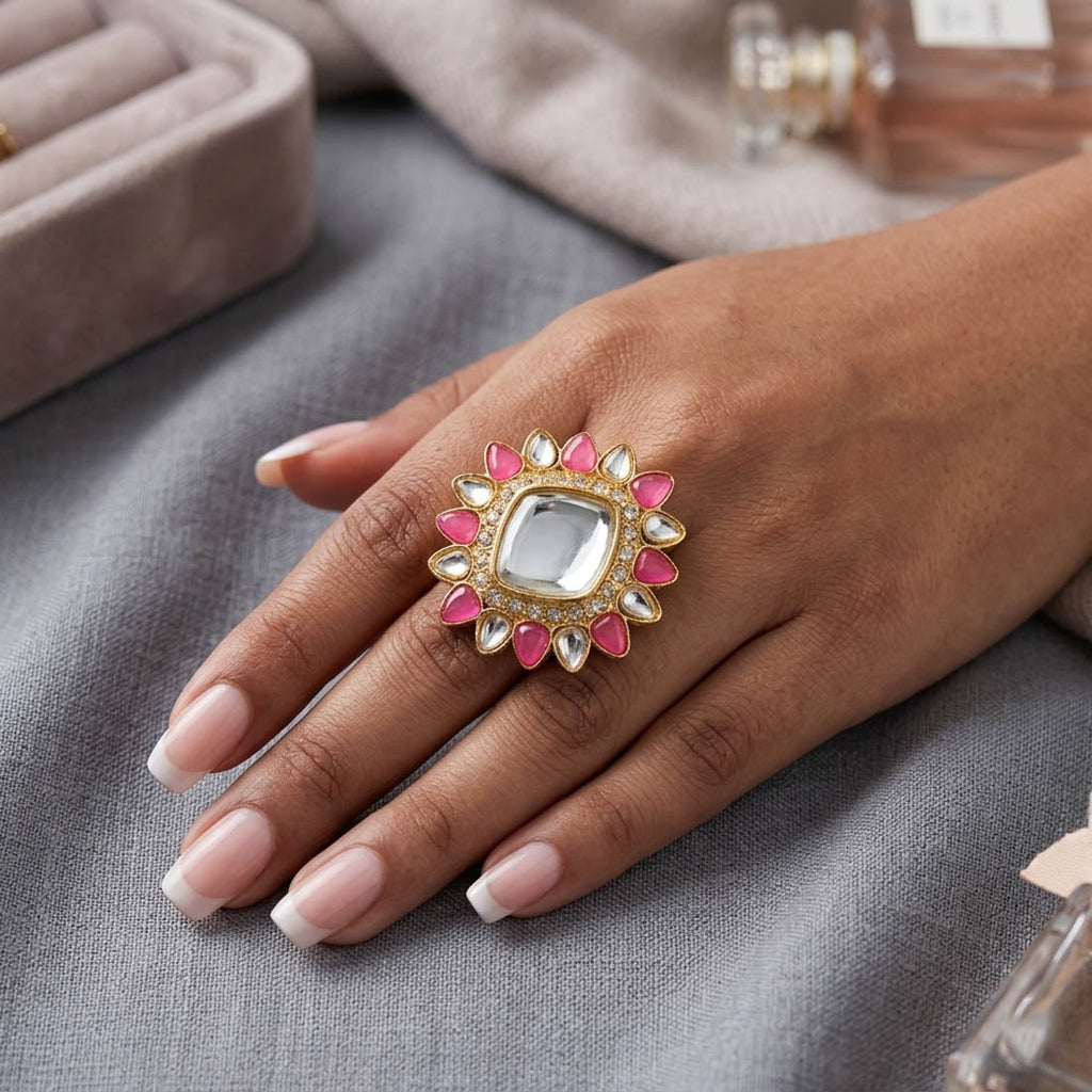 Rani Color Stylish Fashion Rings