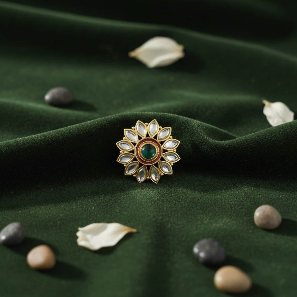 Green Color Elegant Fashion Rings
