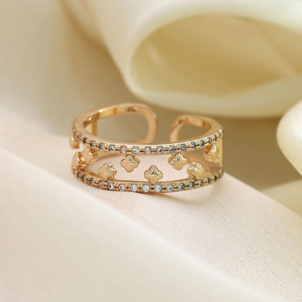 Gold Color Fashion Rings