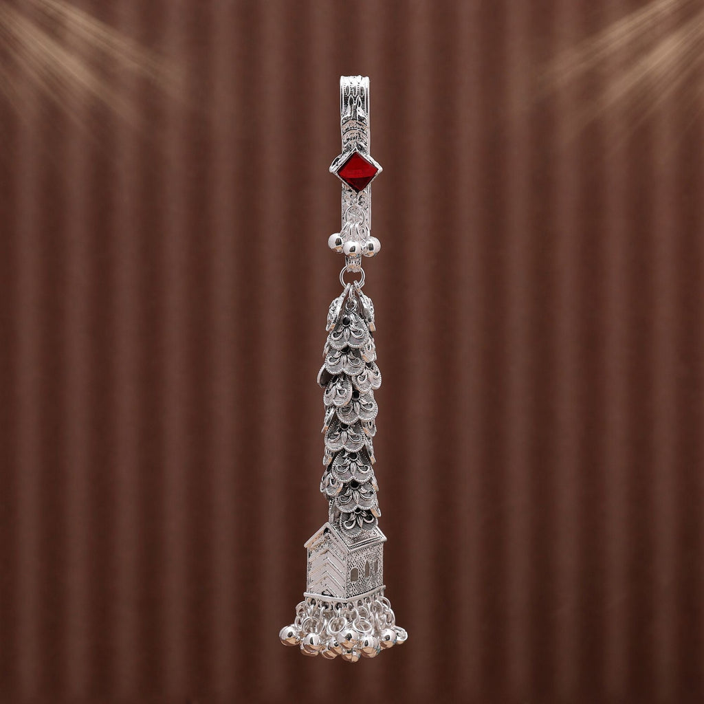 Maroon Color Oxidised Kamar Juda Showcasing Rich Traditional Craftsmanship And Style