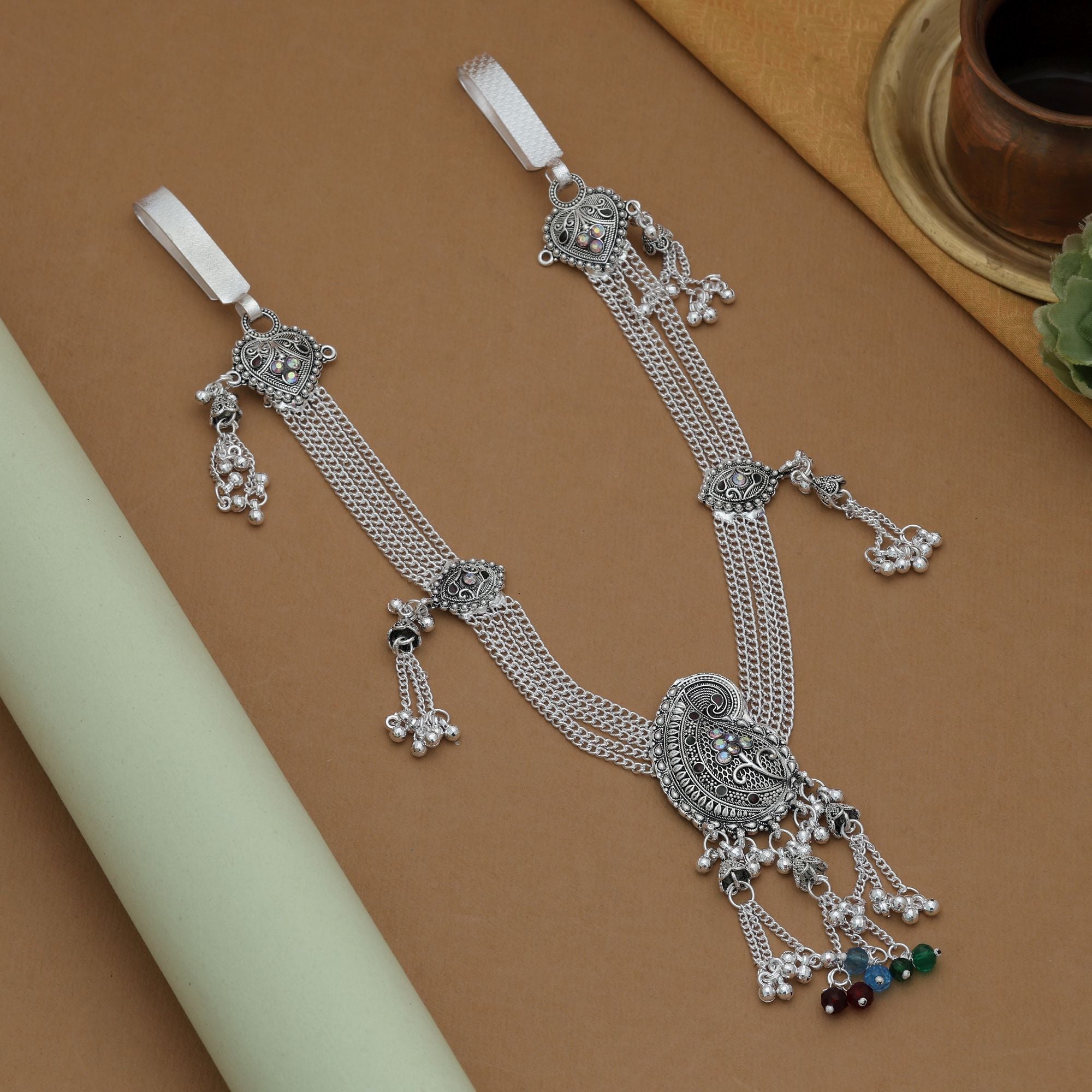 Assorted Color Oxidised Kamarband