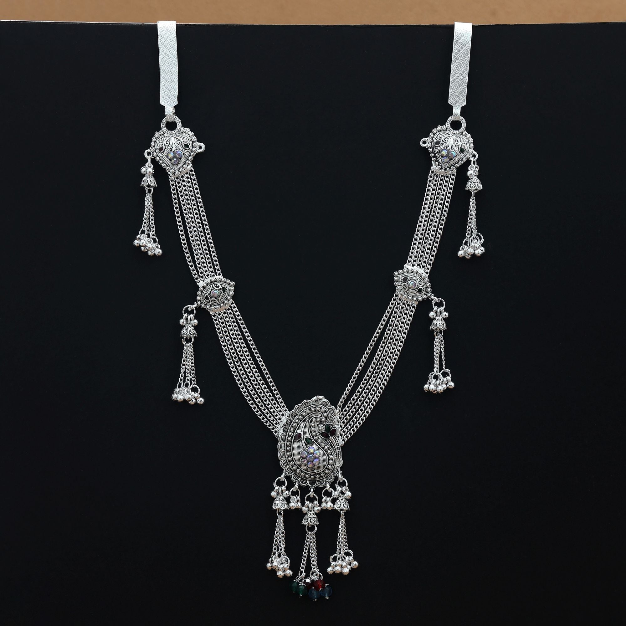 Assorted Color Oxidised Kamarband (Vintage)