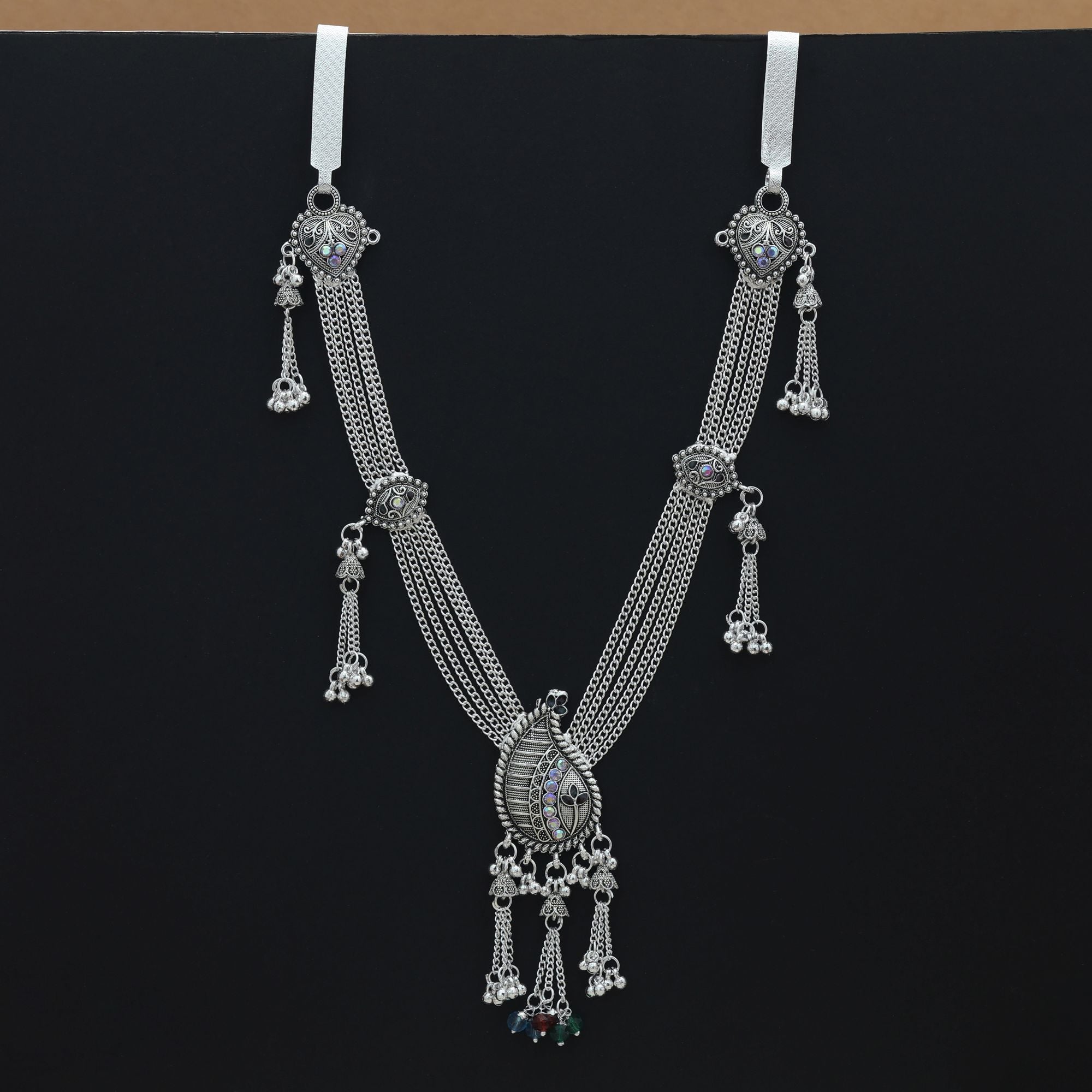 Assorted Color Oxidised Kamarband (Festive)