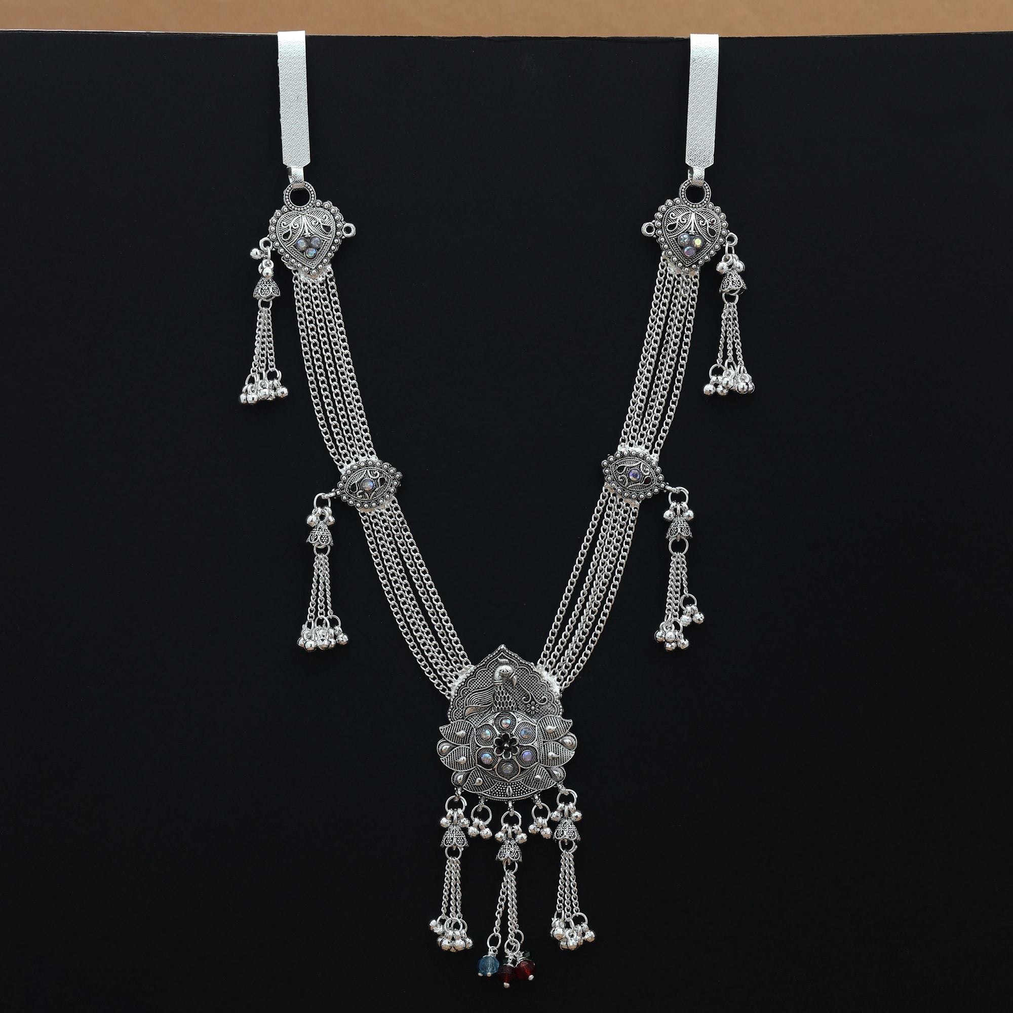 Assorted Color Oxidised Kamarband (Tribal)