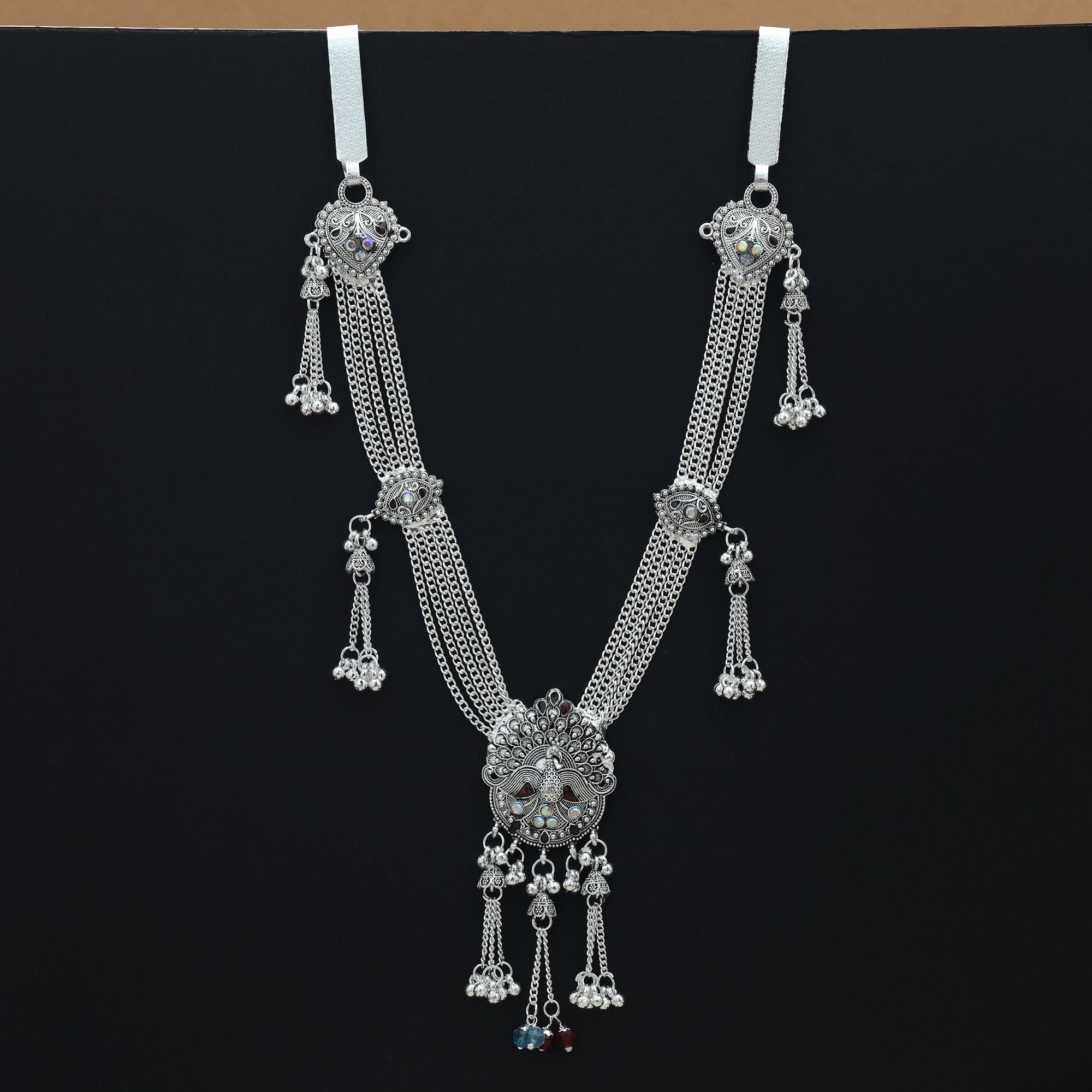 Assorted Color Oxidised Kamarband (Designer)