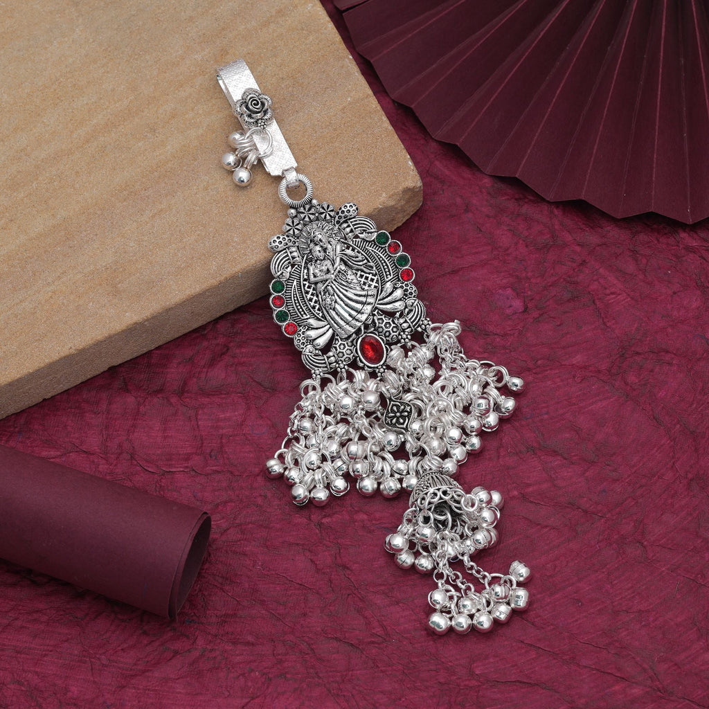 Red & Green Color Traditional Oxidised Kamar Juda