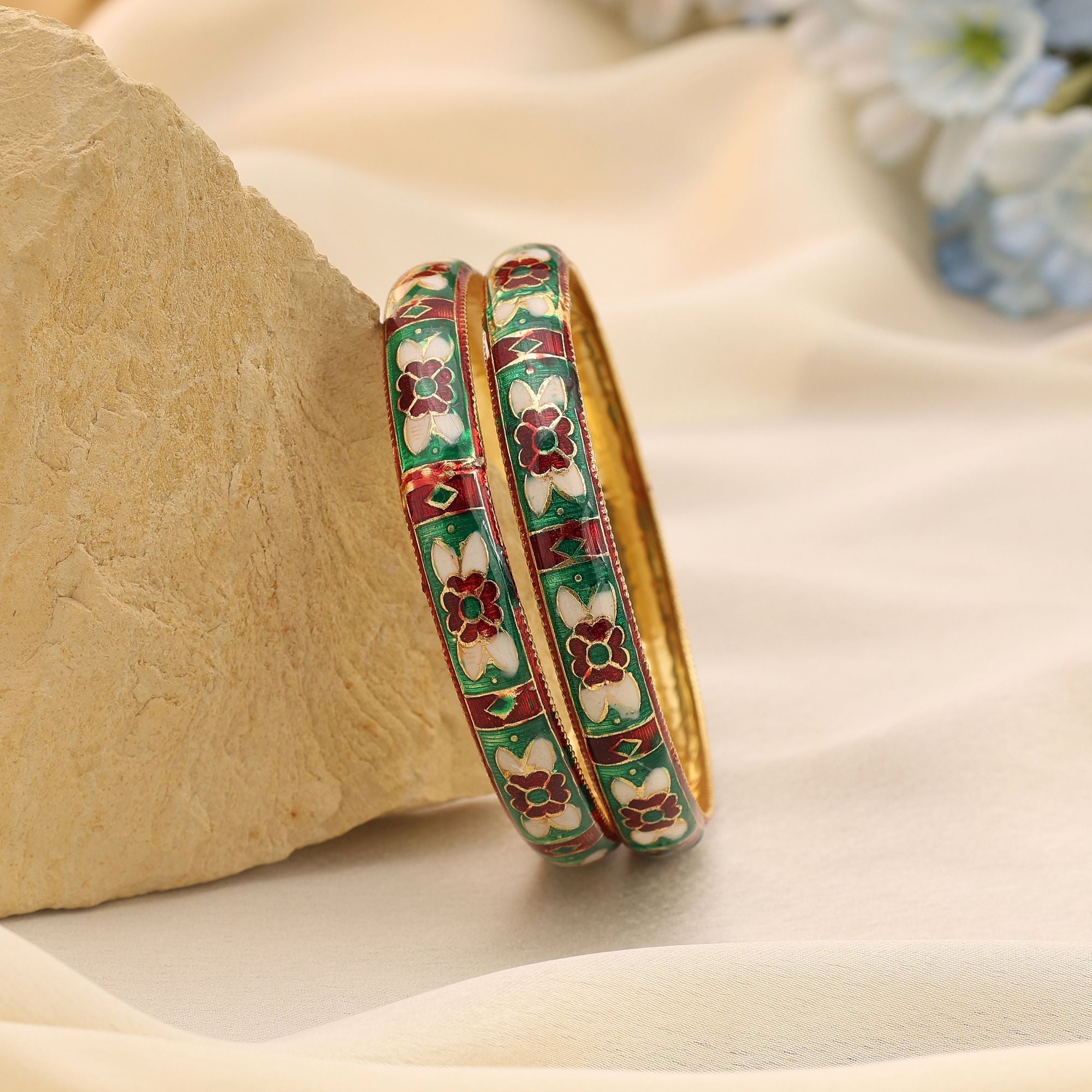 Cultural Multi-Color Meenakari Bangle