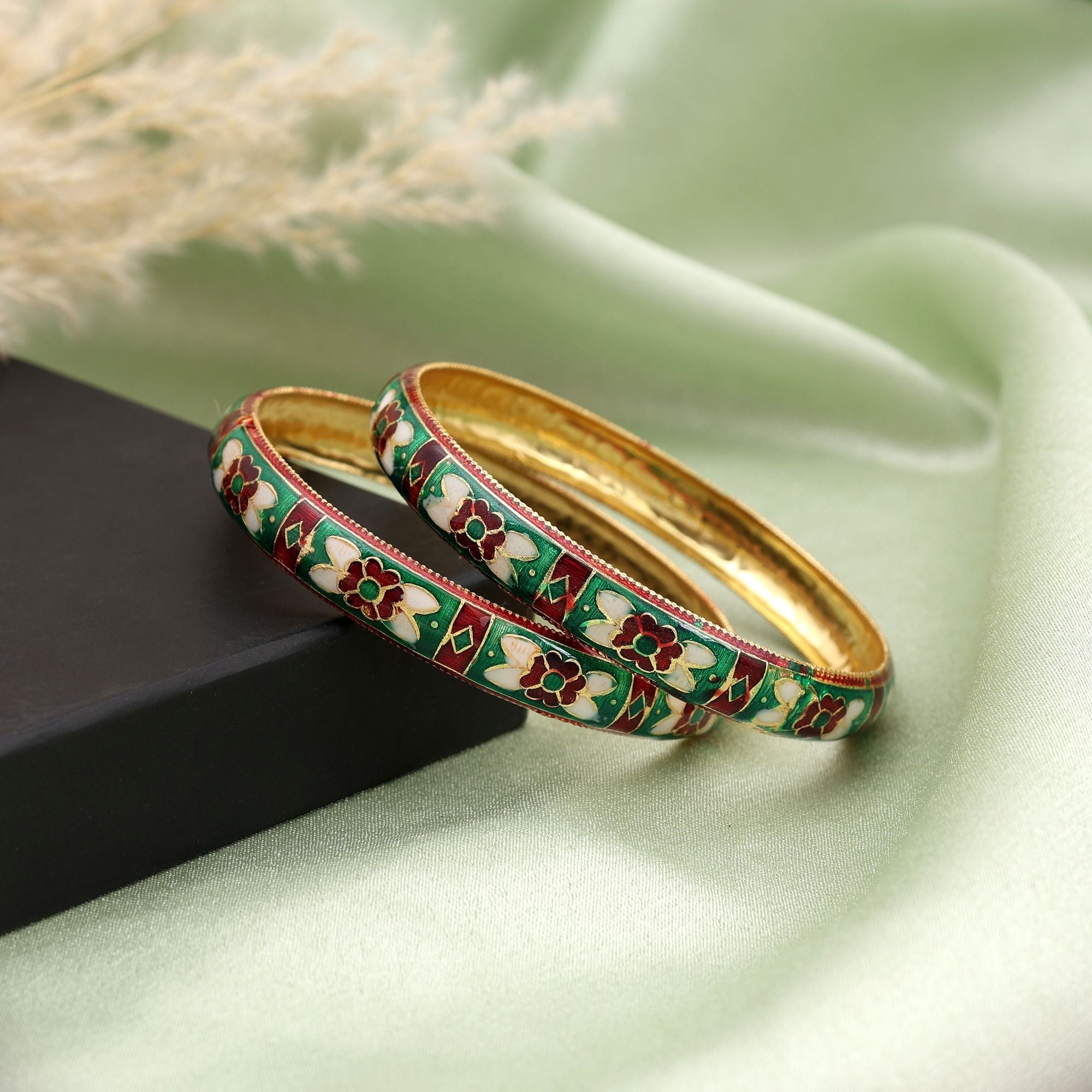 Cultural Multi-Color Meenakari Bangle