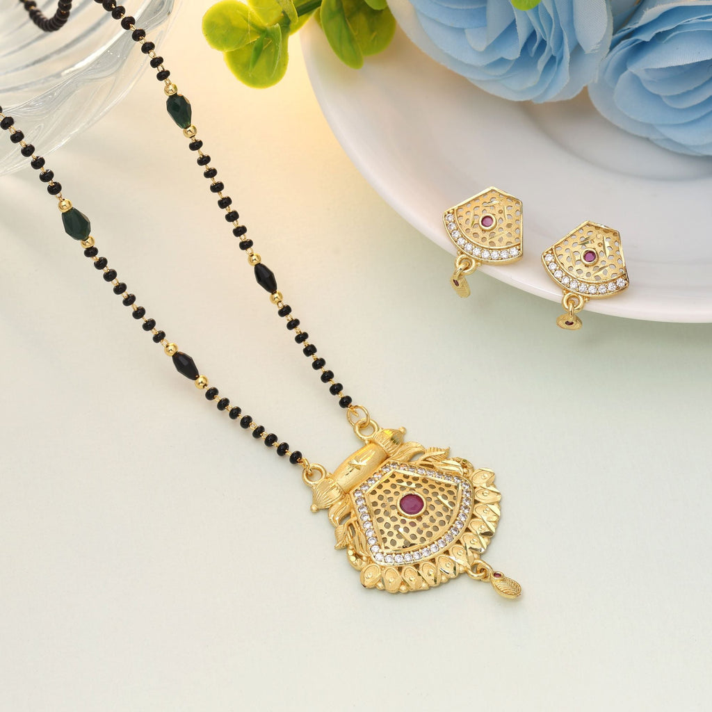 Gold Traditional Mangalsutra for Daily Wear