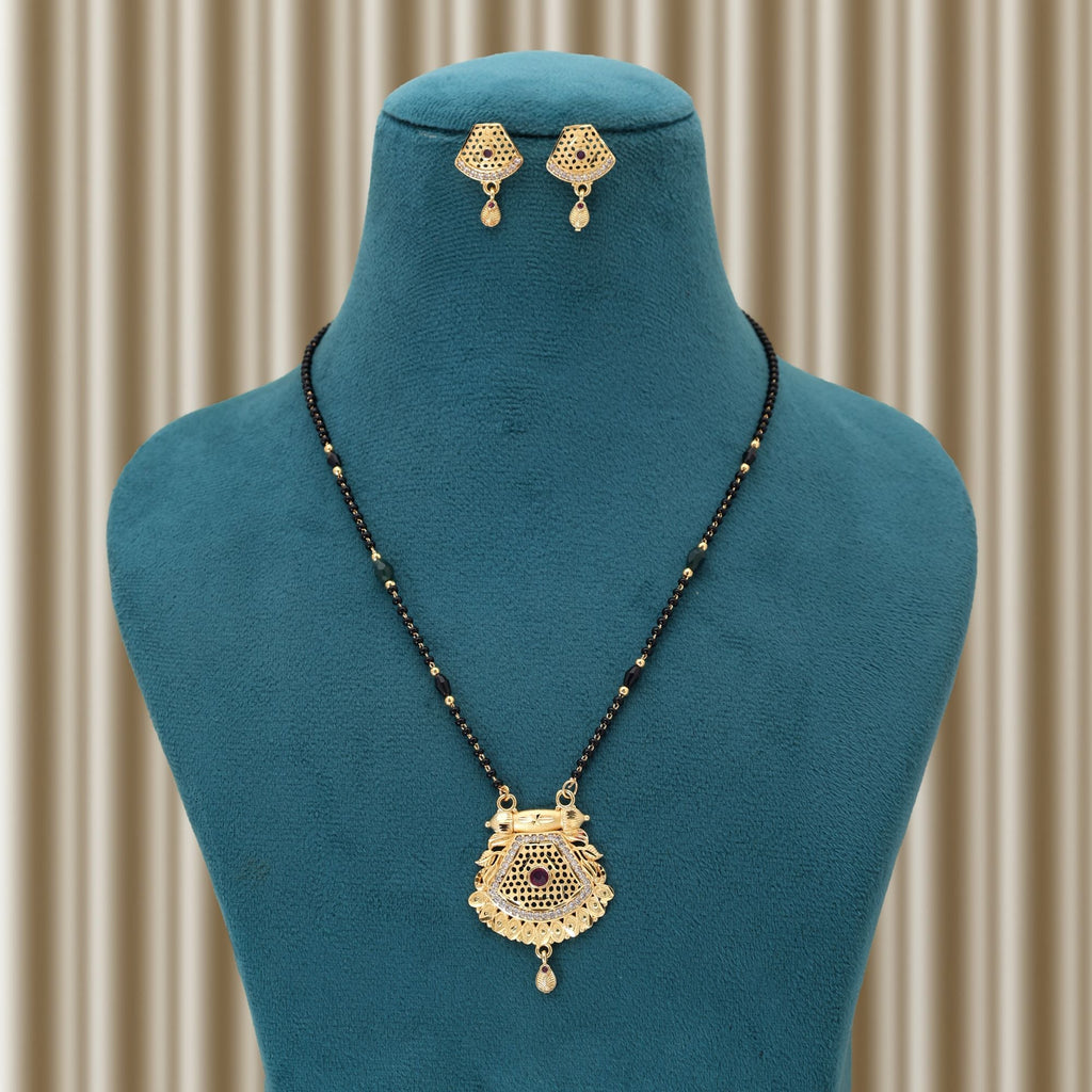 Gold Traditional Mangalsutra for Daily Wear