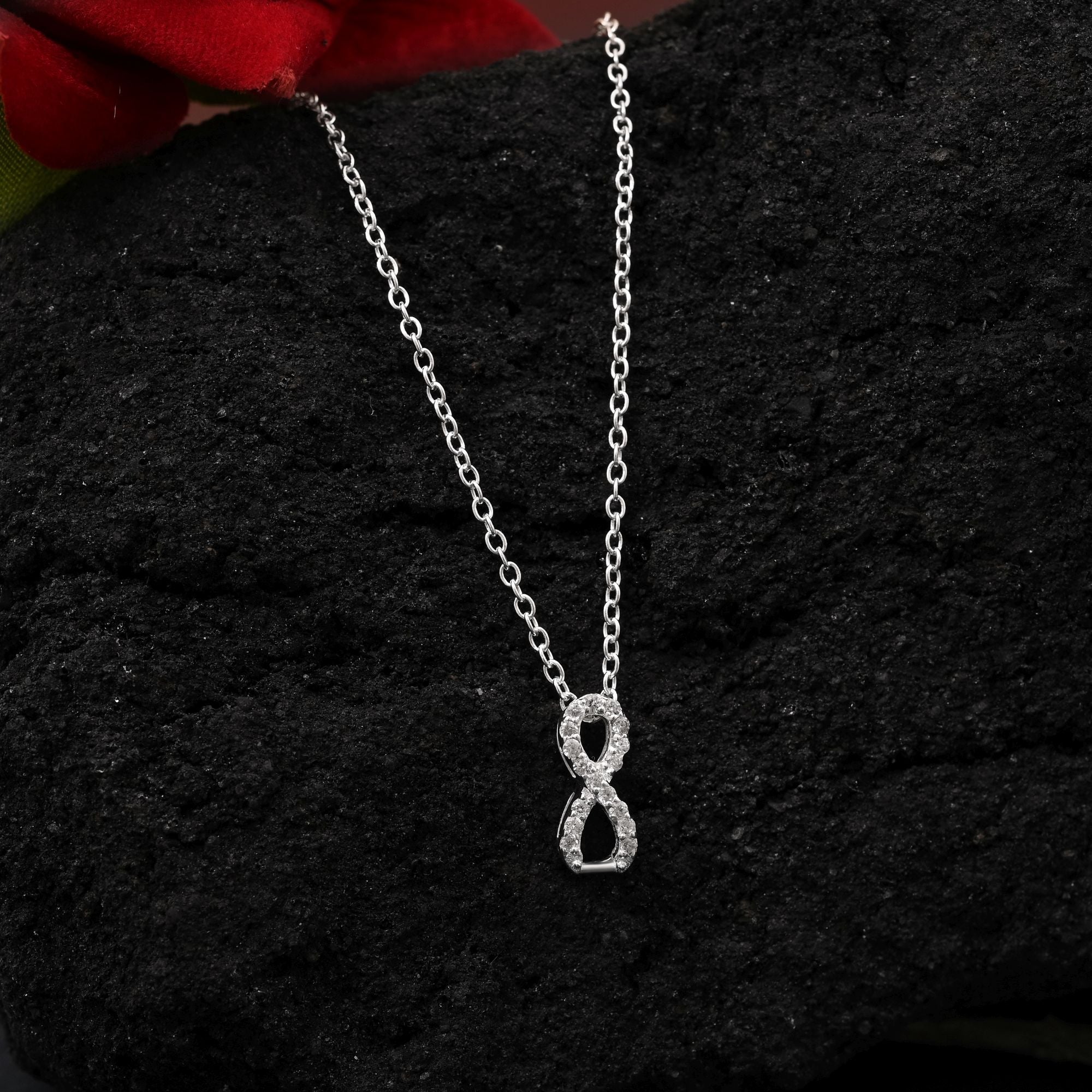 Silver Color 925 Silver Pendant (OMP118SLV)