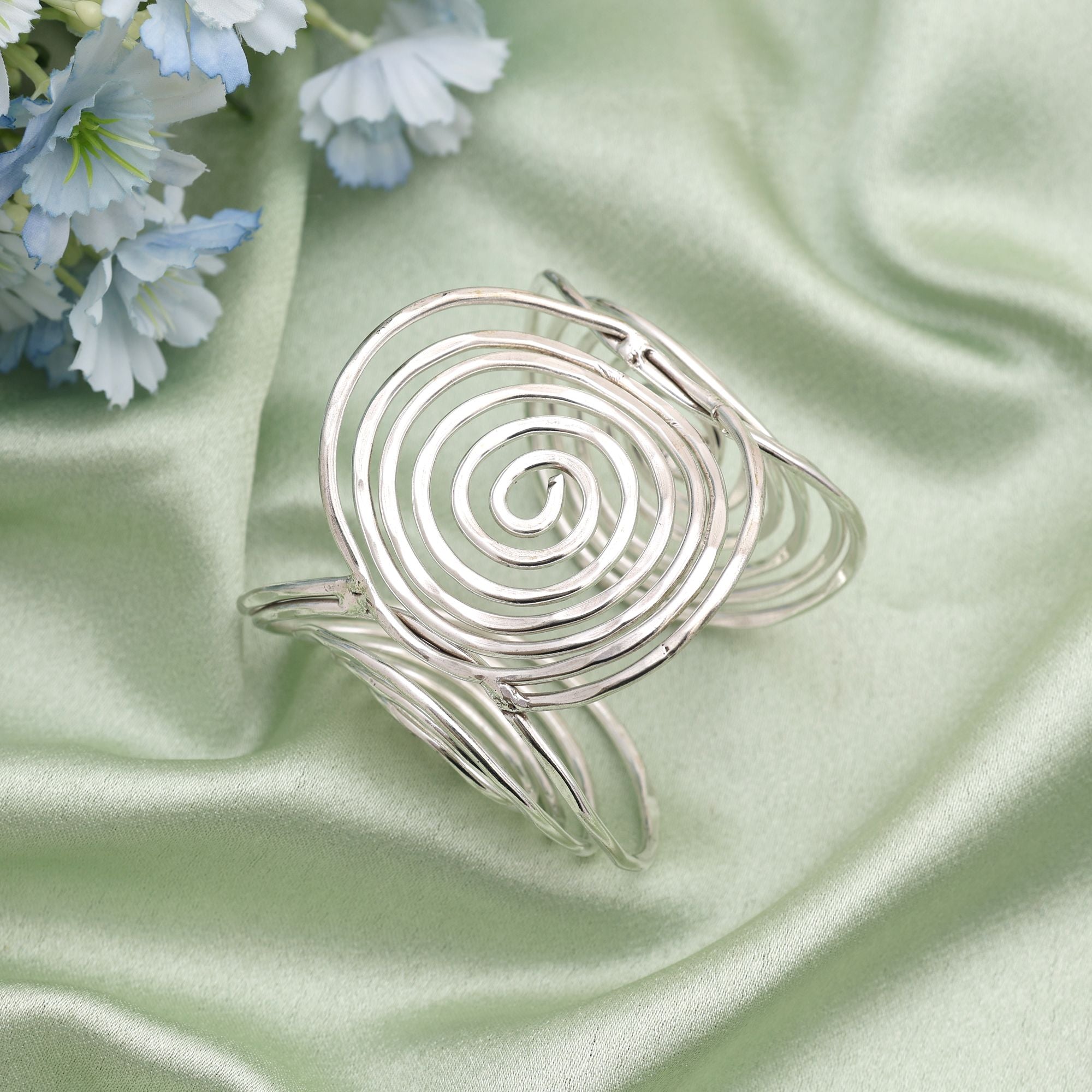 Elegant Gold Color Bracelet Created To Complement Festive Attire With Luxurious Handcrafted Brilliance