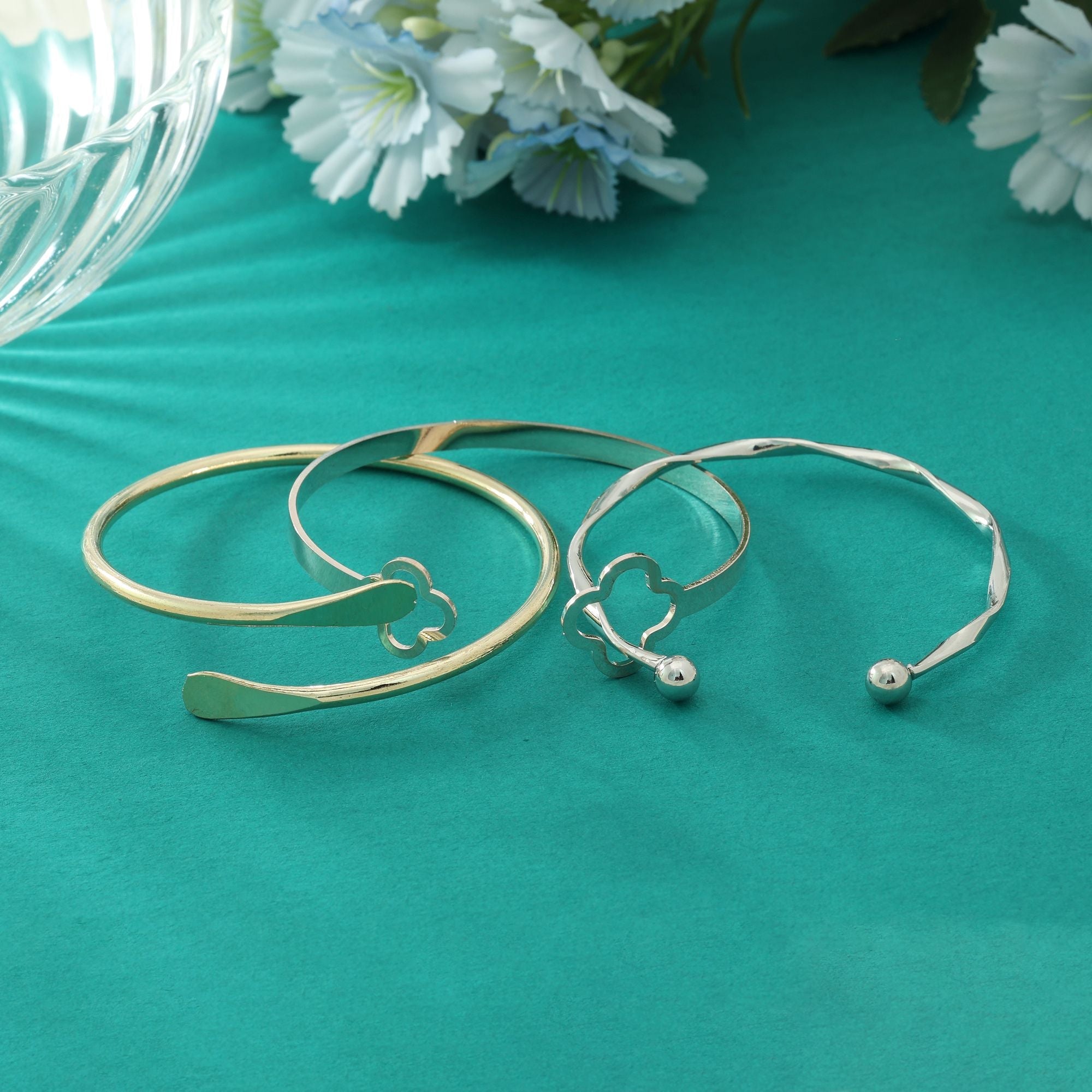 Assorted Color Kids Bangles (3 Pieces)