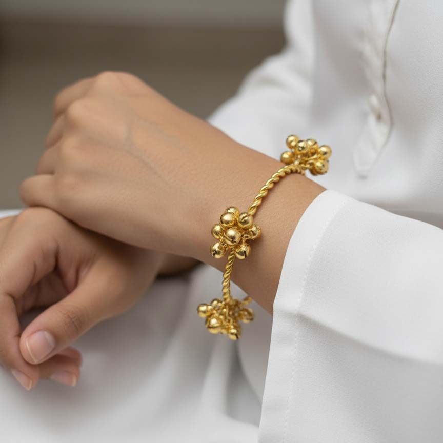 Gold Color Gold Plated Bracelet (PLKB115GLD)