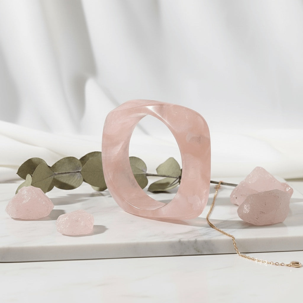 Light Pink Color Fashion Bangle Size: 2.6 (PLKB118LPNK)