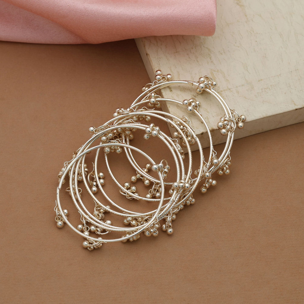 Gold Color 1 Set Of Kashmiri Bangle (PLKB169GLD)