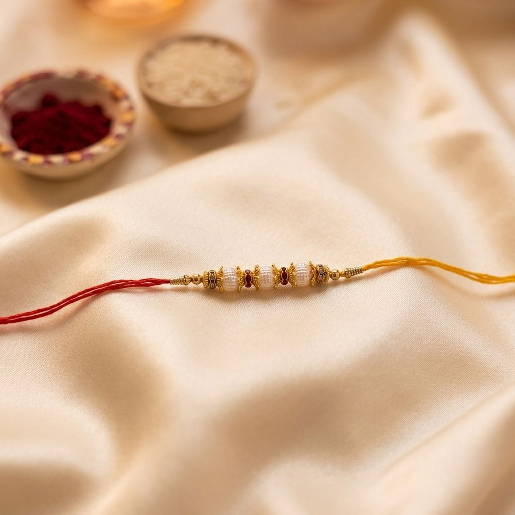 12 Pieces Combo Multi Color Handmade Thread Rakhis