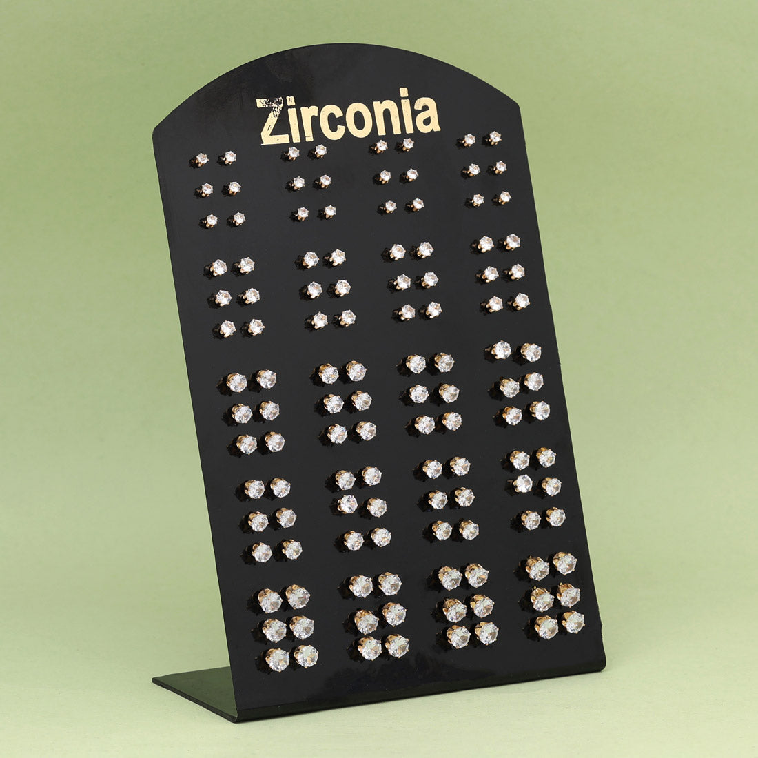 White Color Stud Earrings Combo Of 60 Pairs