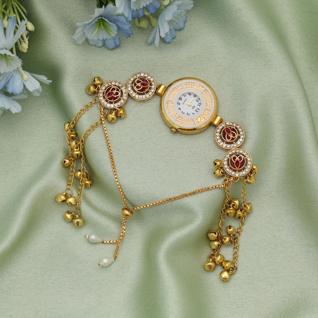 Rani Color Kundan Watch Classic Style